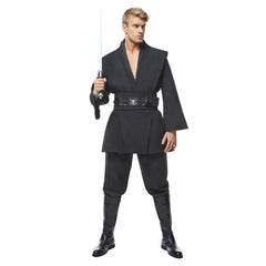 Jedi Tenue Noir Sans Cape Cosplay Costume