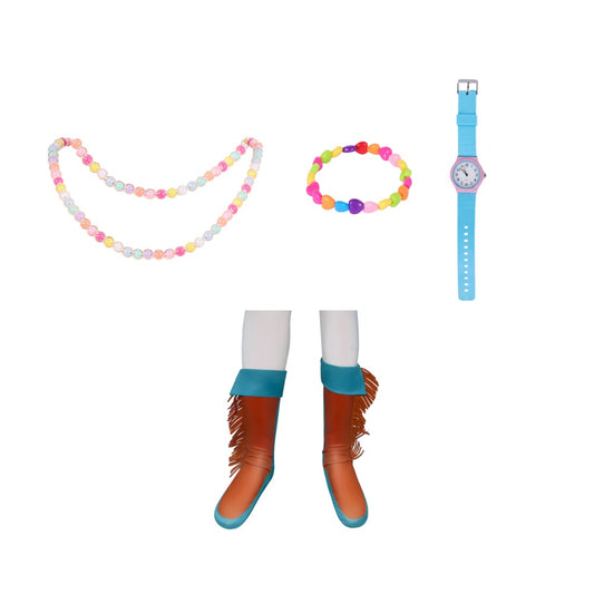Stranger Things Saison 5 Holly Wheeler Bracelet/Collier/Montre/Chaussettes Cosplay Accessoires