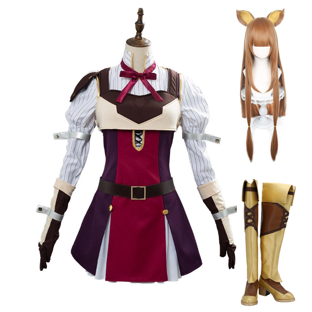 Tate no yūsha no nariagari Raphtalia Adulte Cosplay Costume