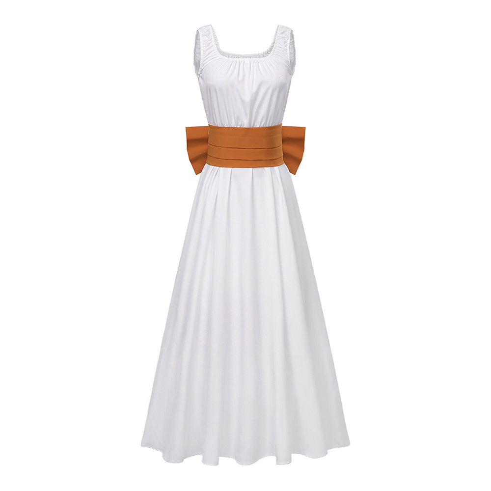 The Ugly Stepsister(2025) Elvira Robe Blanche Cosplay Costume 1