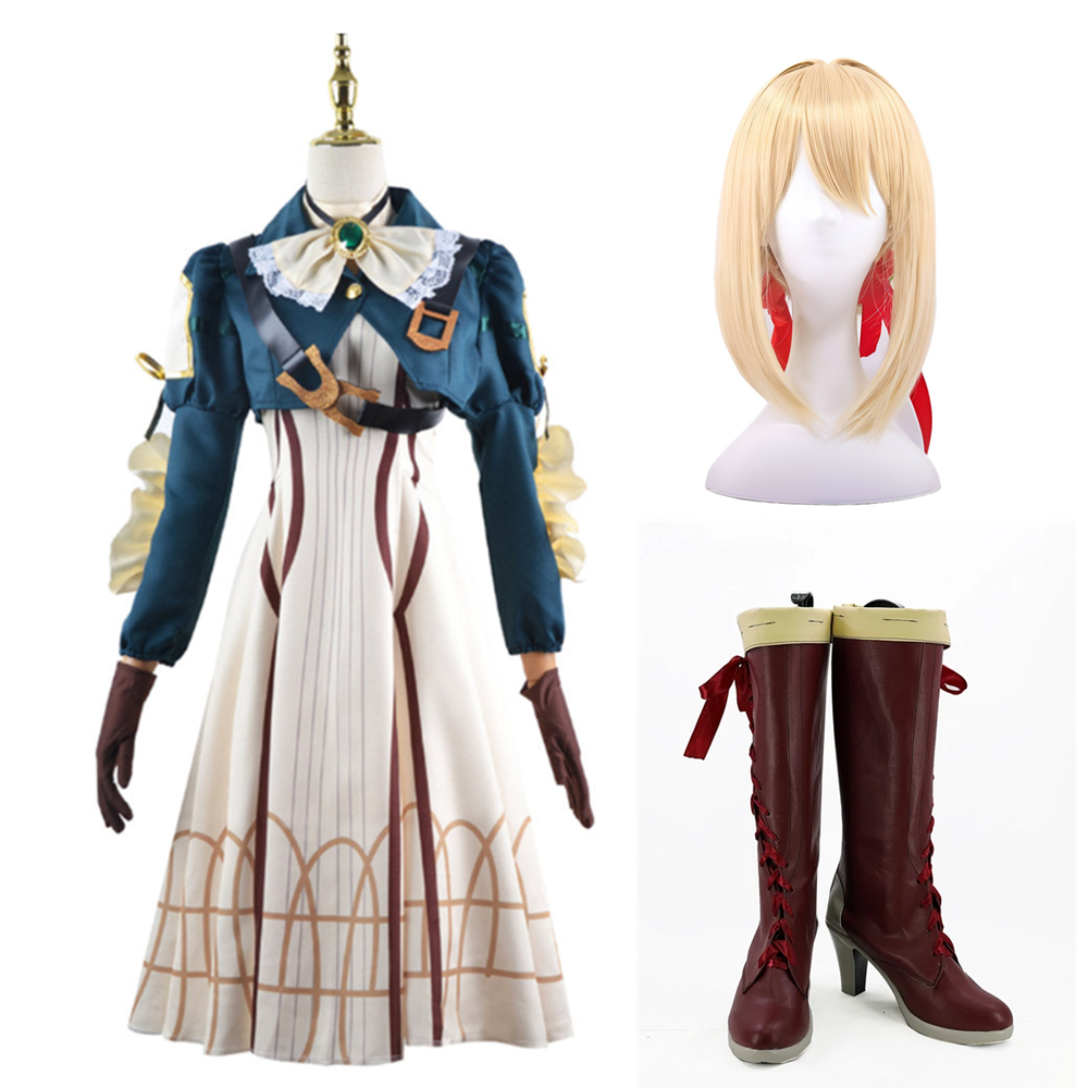 Violet Evergarden Evergarden Robe Cosplay Costume