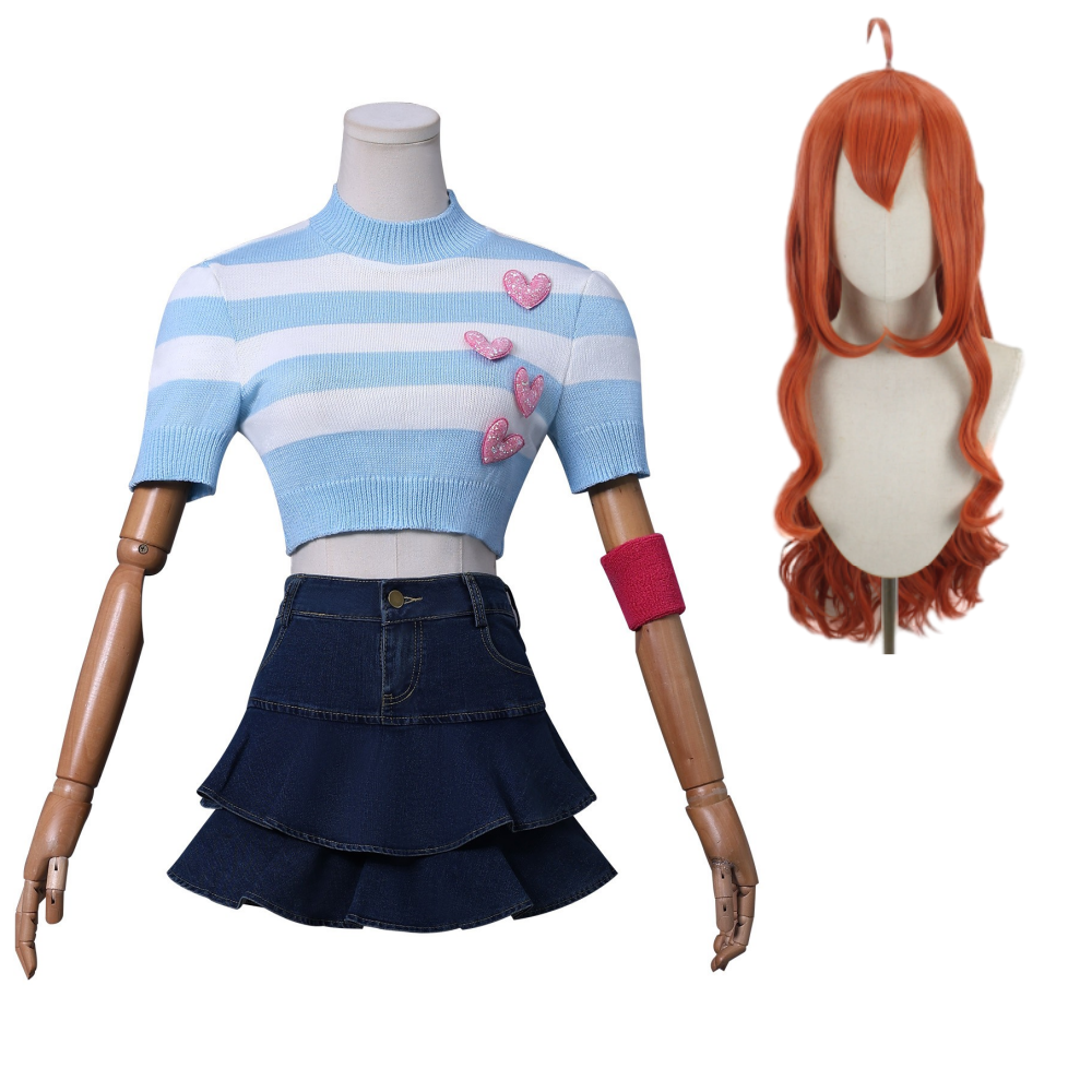 Winx Club Bloom Cosplay Costume Perruque