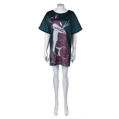 ABBA Anni-Frid Lyngstad 1970s T-shirt Disco Vert Costume Vintage