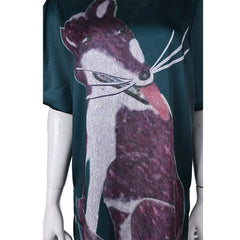 ABBA Anni-Frid Lyngstad 1970s T-shirt Disco Vert Costume Vintage