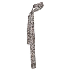 ABBA Femme Agnetha Faltskong 1970s Écharpe à Imprimé Léopard Accessoire Vintage