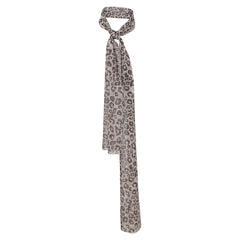 ABBA Femme Agnetha Faltskong 1970s Écharpe à Imprimé Léopard Accessoire Vintage