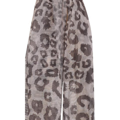 ABBA Femme Agnetha Faltskong 1970s Écharpe à Imprimé Léopard Accessoire Vintage