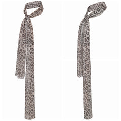 ABBA Femme Agnetha Faltskong 1970s Écharpe à Imprimé Léopard Accessoire Vintage