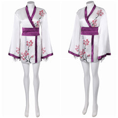 ABBA Femme Agnetha Faltskong 1970s Robe Courte Costume Vintage