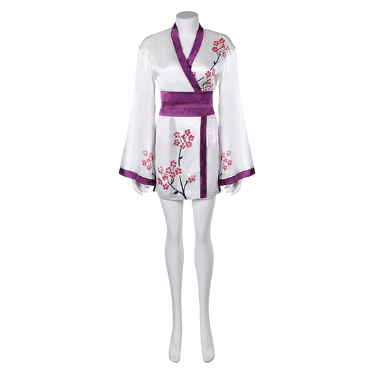 ABBA Femme Agnetha Faltskong 1970s Robe Courte Costume Vintage