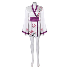 ABBA Femme Agnetha Faltskong 1970s Robe Courte Costume Vintage