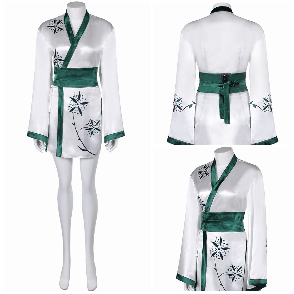 ABBA Femme Anni-Frid Lyngstad 1970s Robe Courte Costume Vintage