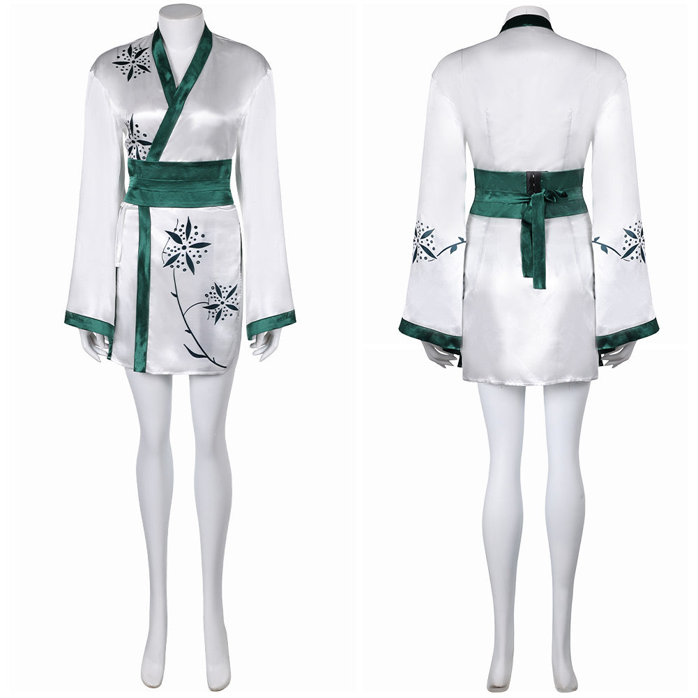 ABBA Femme Anni-Frid Lyngstad 1970s Robe Courte Costume Vintage