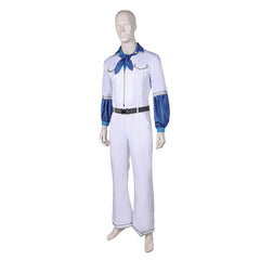 ABBA Homme Benny Anderson 1970S Combinaison Blanche Costume Vintage
