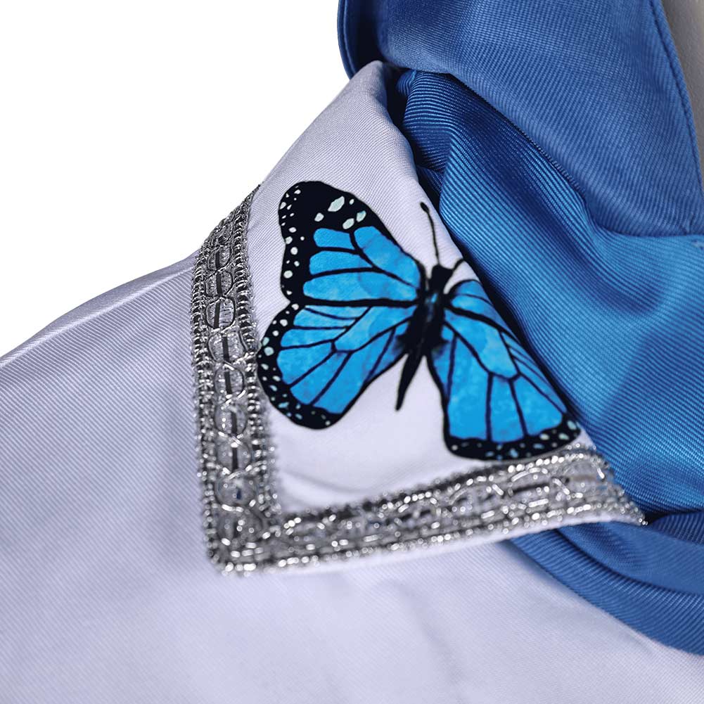 ABBA Homme Benny Anderson 1970S Combinaison Blanche Costume Vintage