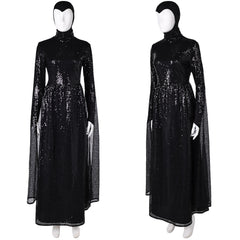 Adulte Blanche Neige La Reine Méchante Tenue Noire Cosplay Costume