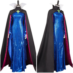 Adulte Blanche Neige(2025) La Reine Méchante Tenue Bleue Cosplay Costume