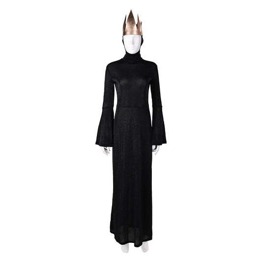 Adulte Blanche Neige(2025) La Reine Méchante Tenue Noire Cosplay Costume Ver.2