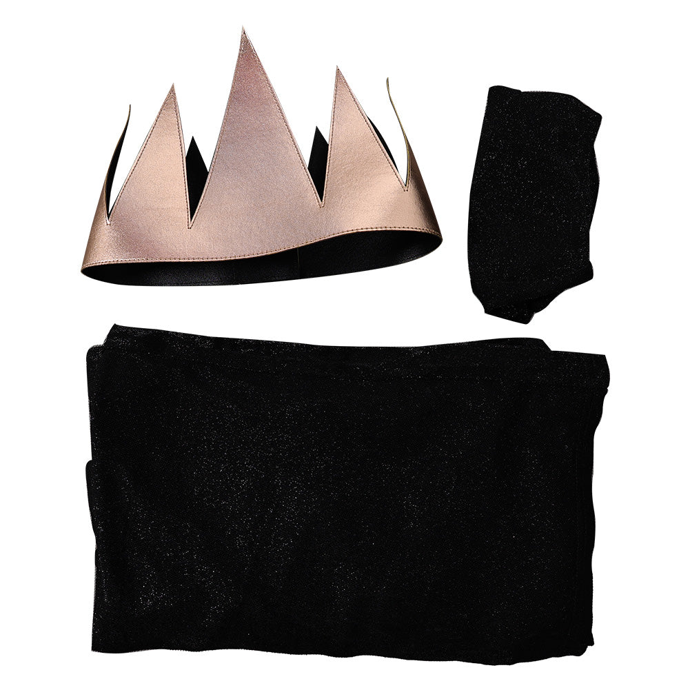 Adulte Blanche Neige(2025) La Reine Méchante Tenue Noire Cosplay Costume Ver.2