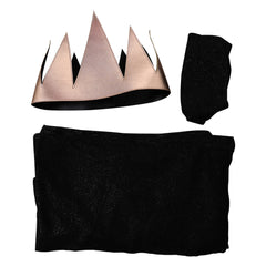 Adulte Blanche Neige(2025) La Reine Méchante Tenue Noire Cosplay Costume Ver.2