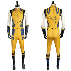 Adulte Deadpool & Wolverine(2024) Wolverine Combinaison Sans Manche Cosplay Costume Ver.2