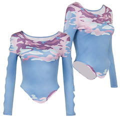 Adulte KPop Demon Hunters(2025) Celine Haut Bleu Cosplay Costume