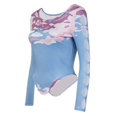 Adulte KPop Demon Hunters(2025) Celine Haut Bleu Cosplay Costume