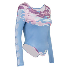 Adulte KPop Demon Hunters(2025) Celine Haut Bleu Cosplay Costume