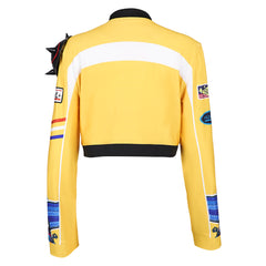 Adulte KPop Demon Hunters(2025) Huntrix Rumi Veste Jaune Cosplay Costume Ver.2