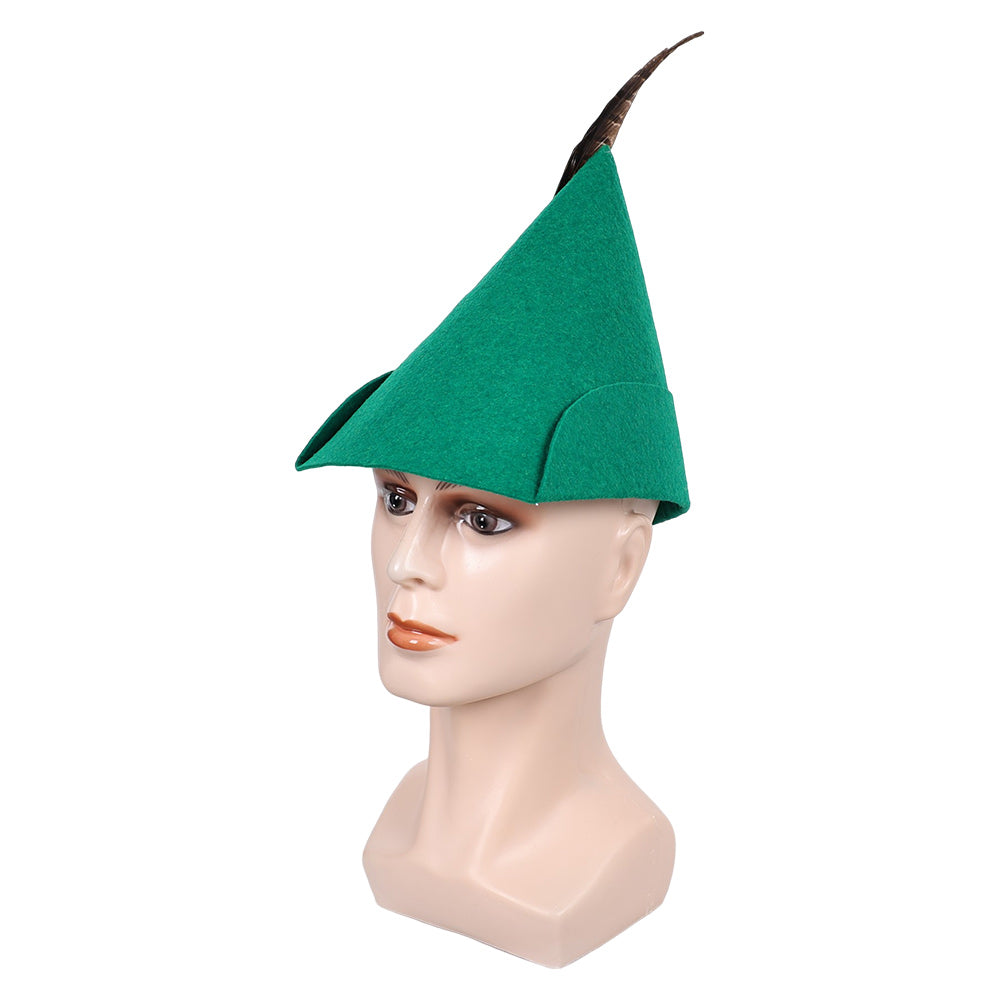 Adulte Peter Pan Chapeau Vert Cosplay Accessoire