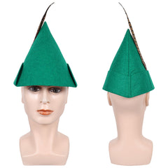 Adulte Peter Pan Chapeau Vert Cosplay Accessoire