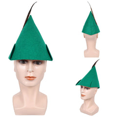 Adulte Peter Pan Chapeau Vert Cosplay Accessoire