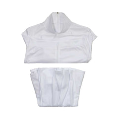 Adulte Princess Leia Robe Courte Blanche Cosplay Costume Design Original