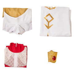 Adulte Zombies 4(2025) Nova Tenue à Pantalons Rouge et Blanc Cosplay Costume