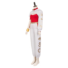 Adulte Zombies 4(2025) Nova Tenue à Pantalons Rouge et Blanc Cosplay Costume