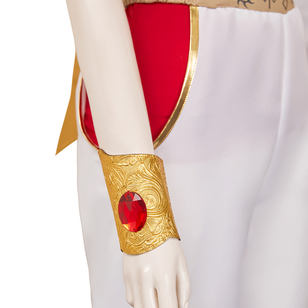 Adulte Zombies 4(2025) Nova Tenue à Pantalons Rouge et Blanc Cosplay Costume