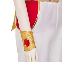 Adulte Zombies 4(2025) Nova Tenue à Pantalons Rouge et Blanc Cosplay Costume