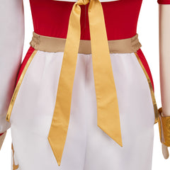 Adulte Zombies 4(2025) Nova Tenue à Pantalons Rouge et Blanc Cosplay Costume