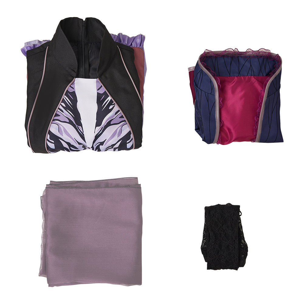 Agatha All Along(2024) Agatha Harkness Tenue Sorcière Violette Cosplay Costume