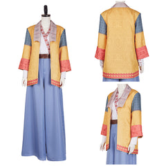Agatha All Along(2024) Lilia Calderu Tenue Juane et Bleue Cosplay Costume