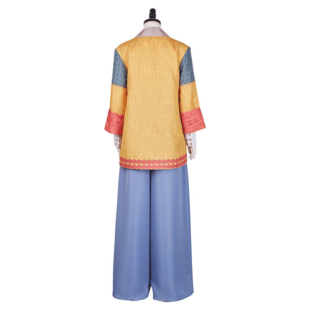 Agatha All Along(2024) Lilia Calderu Tenue Juane et Bleue Cosplay Costume