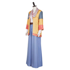 Agatha All Along(2024) Lilia Calderu Tenue Juane et Bleue Cosplay Costume