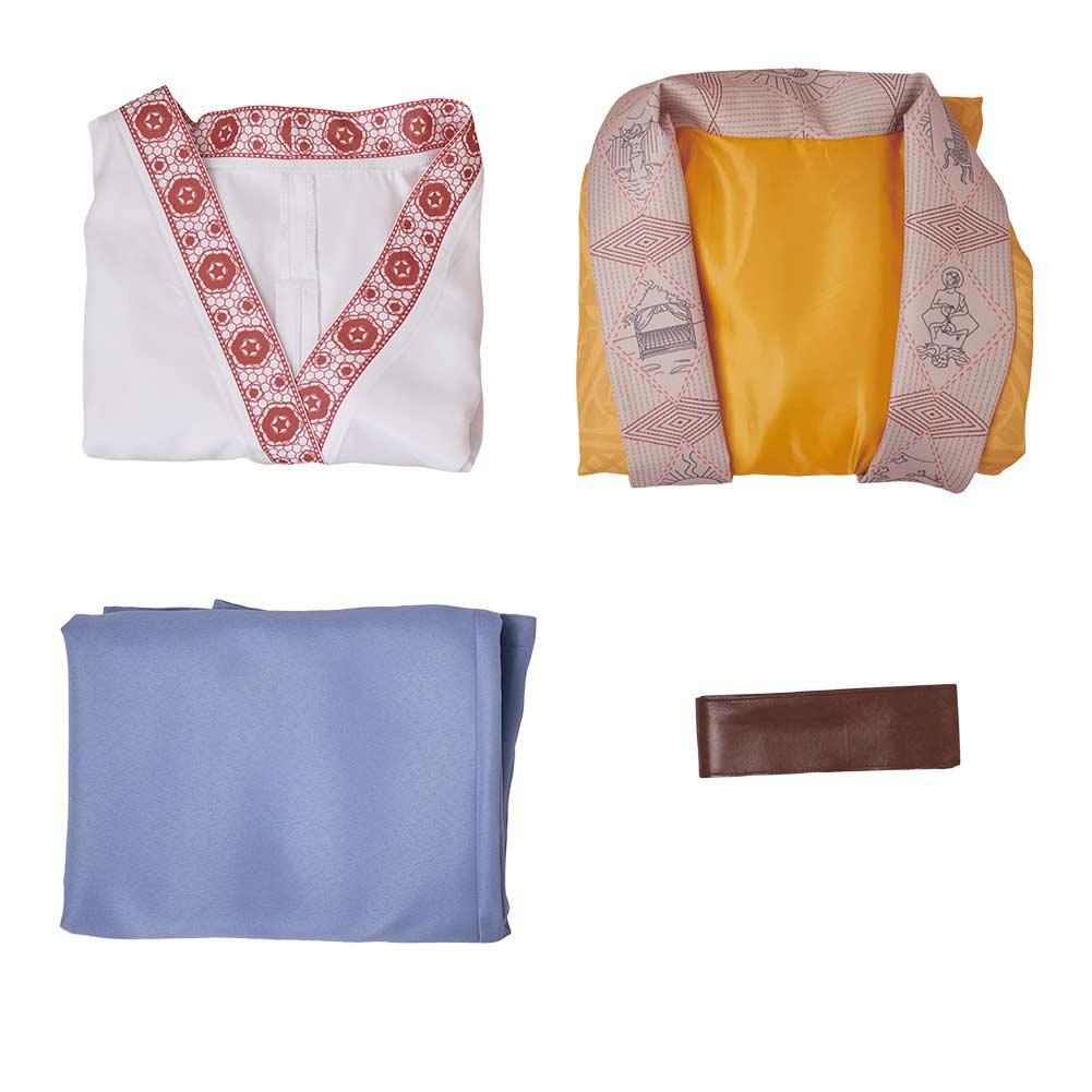 Agatha All Along(2024) Lilia Calderu Tenue Juane et Bleue Cosplay Costume