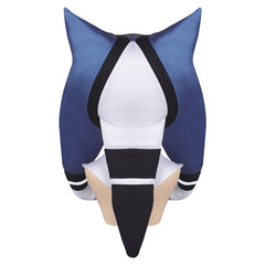 Ahsoka Blanc et Bleu Capuchon Cosplay Capuchon