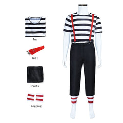 Alice au Pays des Merveilles Tweedledum et Tweedledee Cosplay Costume