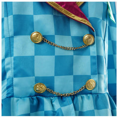Alice in Wonderland Alice Robe Bleue et Chapeau Cosplay Costume