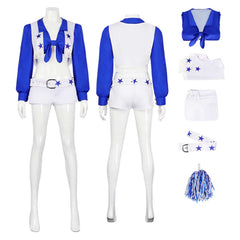 America's Sweethearts: Dallas Cowboys Cheerleaders(2024) Uniforme Cosplay Costume