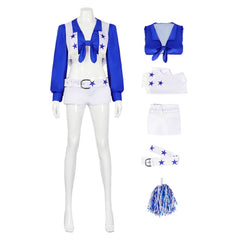 America's Sweethearts: Dallas Cowboys Cheerleaders(2024) Uniforme Cosplay Costume