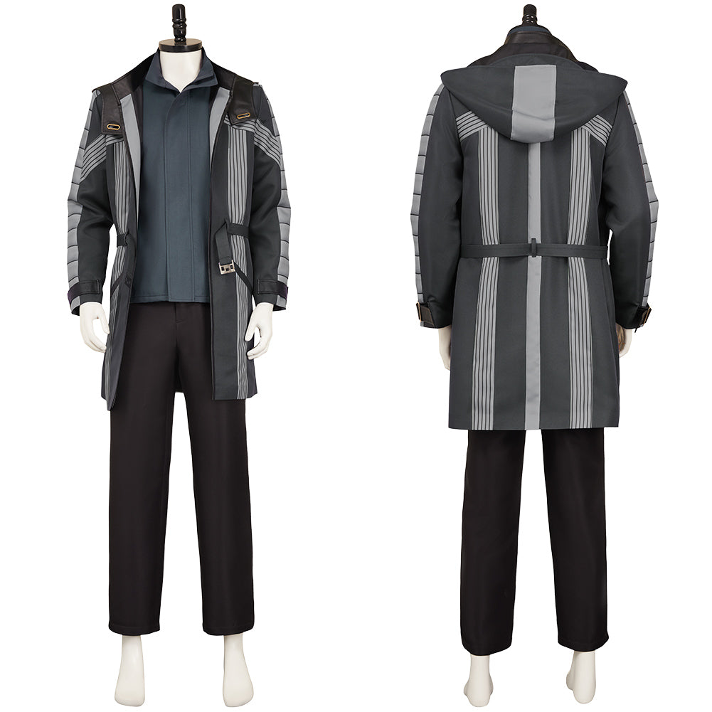 Andor Saison 2(2025) Cassian Andor Tenue Noire Cosplay Costume