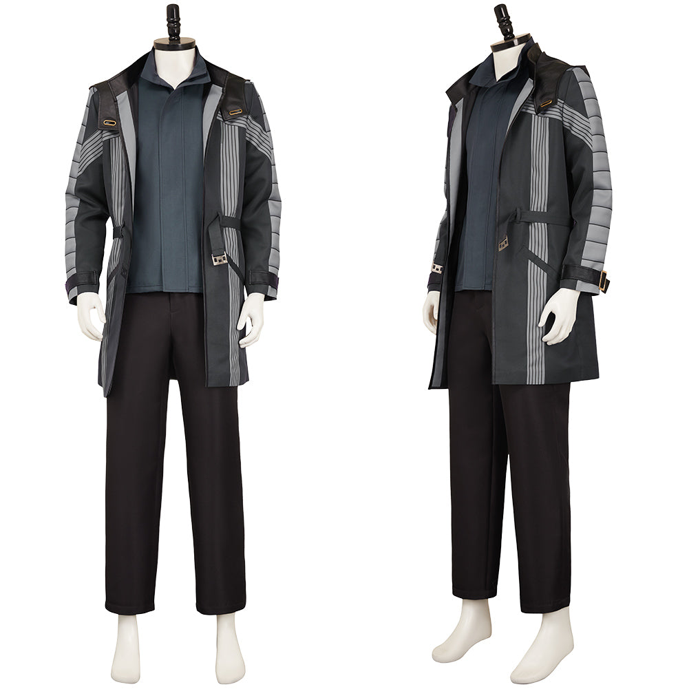 Andor Saison 2(2025) Cassian Andor Tenue Noire Cosplay Costume